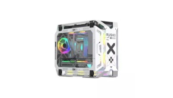 Value-Top X-Era Mloong Series Print Stream Open-Frame Gaming Case (White)