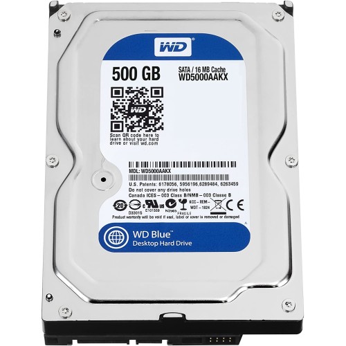 WD Blue 500GB Desktop Hard Disk Drive