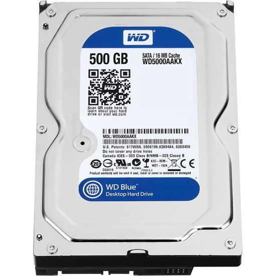 WD Blue 500GB Desktop Hard Disk Drive