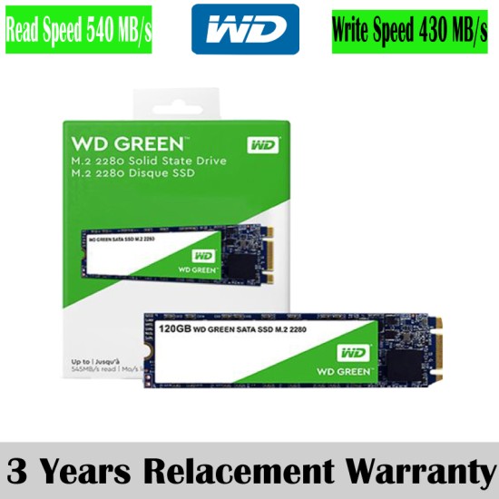 Western Digital 120GB M.2 SSD