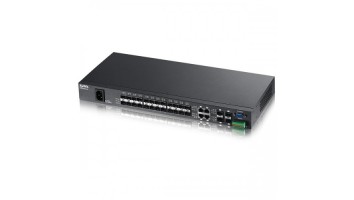 Zyxel MES 3500-24F 24-port FE Fiber L2 Switch with Four GbE Combo Port