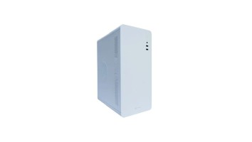  Revenger ECO 200-3F Mini Tower Micro-ATX Case (White)