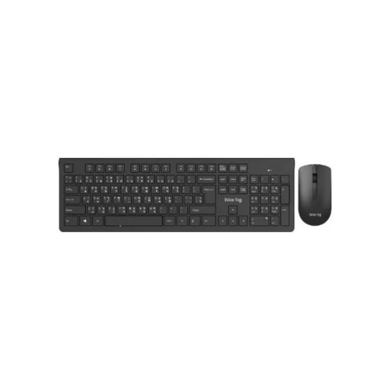 VALUE-TOP KMW1095B WIRELESS KEYBOARD MOUSE COMBO WITH BATTERY