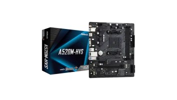 ASRock A520M-HVS AMD AM4 Micro ATX Motherboard
