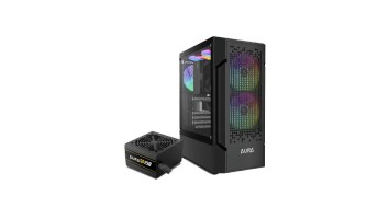 Gamdias AURA GC7 RGB ATX Mid-Tower Gaming Casing With PSU