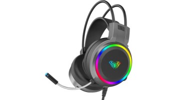 AULA S608 3.5 mm Wired RGB Gaming Headphone