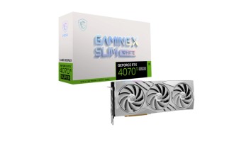 MSI GeForce RTX 4070 Ti SUPER 16G GAMING X SLIM WHITE GDDR6X Graphics Card