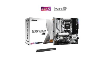 ASRock B650M Pro RS WiFi AM5 Micro ATX Motherboard