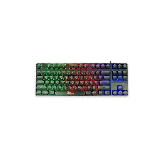 PC POWER K87 Retro Punk Suspension Keyboard
