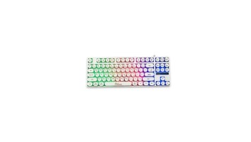 PC POWER K87 Retro Punk Suspension Keyboard