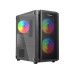 MaxGreen 5510-Mesh Mini-Tower ARGB M-ATX Gaming Case