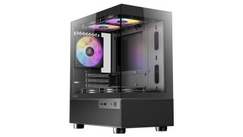 Antec CX200M RGB ELITE Full-View Mini-Tower Gaming Casing