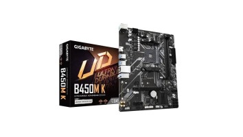 GIGABYTE B450M K AMD AM4 Micro ATX Motherboard
