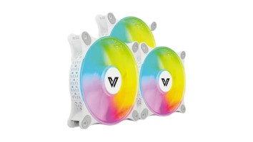 Value-Top CR10-W1292ARGB 3 in 1 White ARGB Casing fan