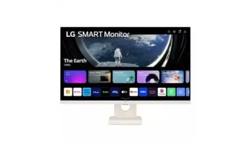LG 27SR50F-W 27" FHD IPS Smart Monitor with webOS