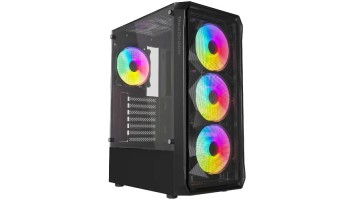 MaxGreen 825-V2 Mid-Tower ARGB ATX Gaming Case
