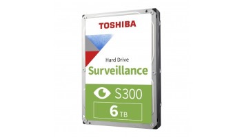 Toshiba S300 6TB 5400rpm 3.5" Surveillance Hard Drive