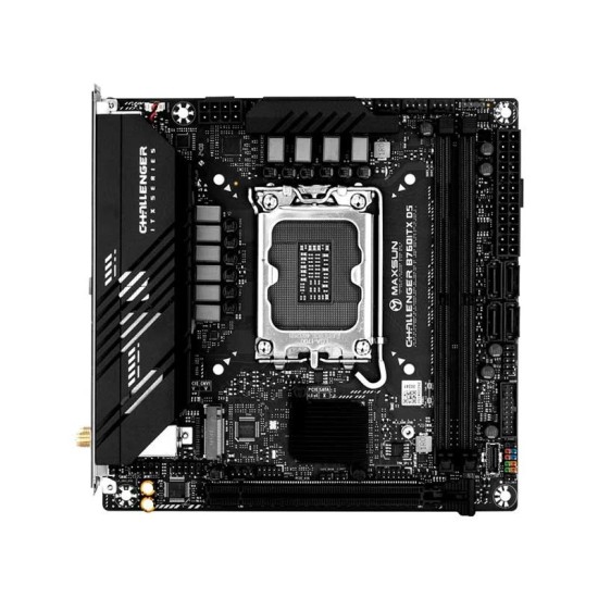 Maxsun Challenger B760ITX D5 (Wi-Fi 6E) DDR5 Intel Motherboard