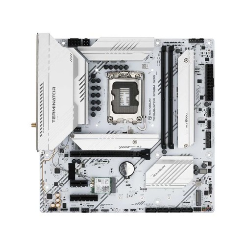 Maxsun Terminator B760M GKD5 ICE White DDR5 Intel Motherboard