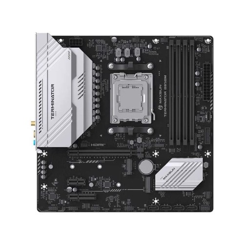Maxsun Terminator B850M (Wi-Fi 6) DDR5 AMD AM5 Socket Motherboard