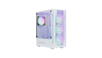 MONTECH X1 MESH WHITE TEMPERED GLASS ATX MID-TOWER GAMING CASE