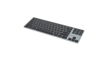 Matias Wireless Aluminum Tenkeyless Keyboard for Mac (Space Gray)