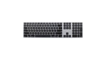 Matias Wireless Multi-Pairing Keyboard for Mac (Silver)