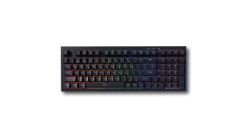 PC Power Silent-98 Black Knight Gaming Wired Keyboard