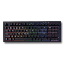 PC Power Silent-98 Black Knight Gaming Wired Keyboard